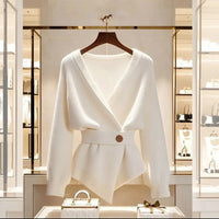 High-end Super Nice This Year's Popular Beautiful Blue Sweater For Women
