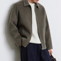 Double-sided Woolen Coat Men's Autumn And Winter