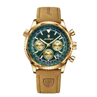 Automatic Mechanical Multi-function High-end Trendy Waterproof Watch Mens And Student Quartz Wristwatch