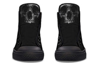 Fashion Printed Couple High Top Canvas Shoes