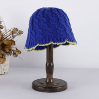 Contrast Color Twist Knitted Fisherman Hat Children