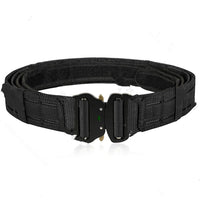 Outdoor Student Military Training Tactics Double Layer Belt