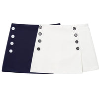 Womens Stylish Casual Versatile High-waisted Skirt Pants