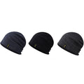 Baotou Thin Letter Embroidery Knitted Pile Hat