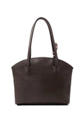 Faux Leather Zippered Shoulder Bag Single Compartment Gift Womens Hand Shoulder & Crossbody Bag Brown