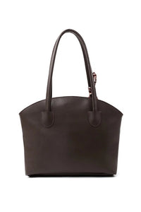 Faux Leather Zippered Shoulder Bag Single Compartment Gift Womens Hand Shoulder & Crossbody Bag Brown