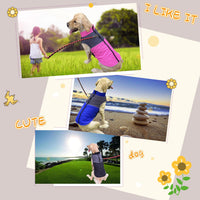 Chest Back Outdoor Pet Clothes Autumn And Winter Dog Clothes Waterproof