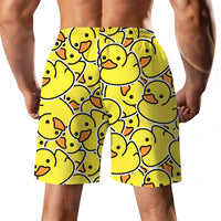 3D Printed Men's Casual Beach Pants
