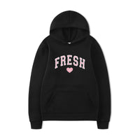 New Letter Printed Boys' Hooded Sweater