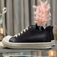 Men's Low Top Sneakers Leather Casual
