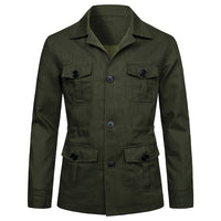 Linen Jacket British Retro Gentry