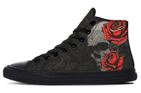 High Top Canvas Shoes For Printing Lovers