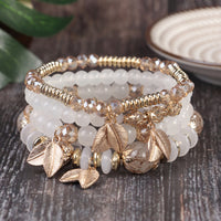 Bohemian Multi Layer Bracelet Leaf Ethnic Style