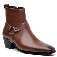 Trendy Wild Men's And Women's Same Style Chain Boots