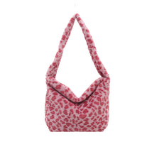 Womens Stylish Plush Wool Casual Large-Capacity Crossbody Bag
