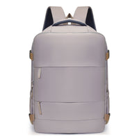 Women's Large Capacity Lightweight Multi-purpose Solid Color Travel Backpack