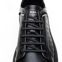 Cowhide Lace Up Versatile Breathable Soft Bottom Low Top Men's Board Shoes