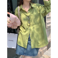 Fall Lightening Top Outerwear Long-Sleeve Shirt For Women