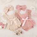 Girls' Crawling Suit Made Of Pure Cotton Ins Style Romper One Piece Sleeveless