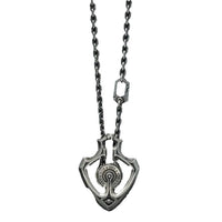 Ouni Machinery Rotating Gear Shuttle Pendant Necklace