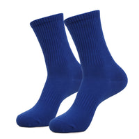 Mid-calf Combed Cotton Athletic Socks Sweat-absorbent Breathable High-pass Non-stuffy Men And Women Sports And Leisure Socks