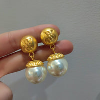 Simple Classy And All-matching Chinese Style Totem Ear Clip