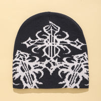 Trend Knitting Patterns Embroidery Warm Wool Hat