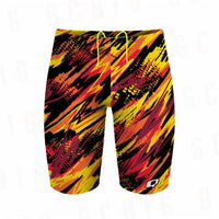 Summer Swimming Trunks Men's Quick-drying Tight Boxer Boardshort
