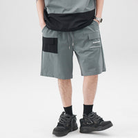 Japanese Retro Overalls Casual Quick-drying Shorts