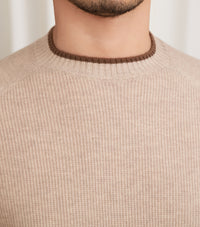 Autumn And Winter Warm 100 Wool Slim Fit Pullover Round Neck Knitted Sweater