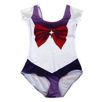 Digital Printed Sleeved One Piece Swimsuit