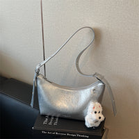 Solid-color Minimalist Elegant Underarm Single-shoulder Crossbody Bag
