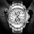 Men's Business-Casual Alloy Waterproof Quartz Watch
