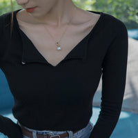 Inner Wear Fashion Bottoming Shirt High-grade Shoulder Top