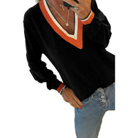 Casual Style Loose Knitted Top For Women