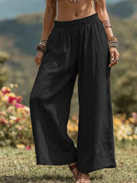 Women's Fashionable Loose Casual Wide-Leg Pants