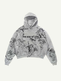 Fashion Casual Printed Polyester Sweater