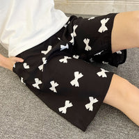 Summer Women's Pajama Pants Cotton Silk Shorts Home Loose