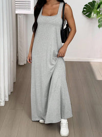 Summer New Elegant Personalized Two-Piece Set Solid Color Dress