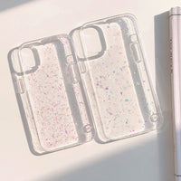 Transparent Drip Glue Mobile Phone Case