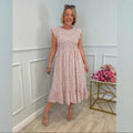 Women's Elegant Floral Print Dress