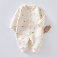 Baby Warm Jumpsuit Autumn And Winter Quilted Clothes