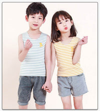 Summer Traceless Modal Boys' And Girls' Vests