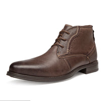 High-top Shoes British Gentleman First Layer Cowhide Men's Boots