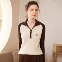 New Exquisite Hedgehog Cashmere Sweater For Women