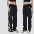 Loose And Unisex Casual National Trendy Sports Webbing Trousers
