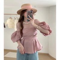 Sexy Off-shoulder Tube Top ShirtT-shirt