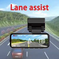 HD WIFI Mobile Phone Interconnection GPS Track Front And Rear Dual Lens Driving Recorder