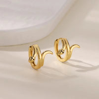 Wheat Woven Earrings For Women Ear Ring High-grade