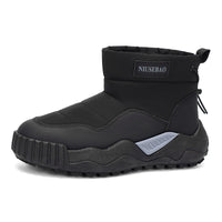 Warm Outdoor Casual Cotton Boots Stylish Mid-top Warm Men's Shoes